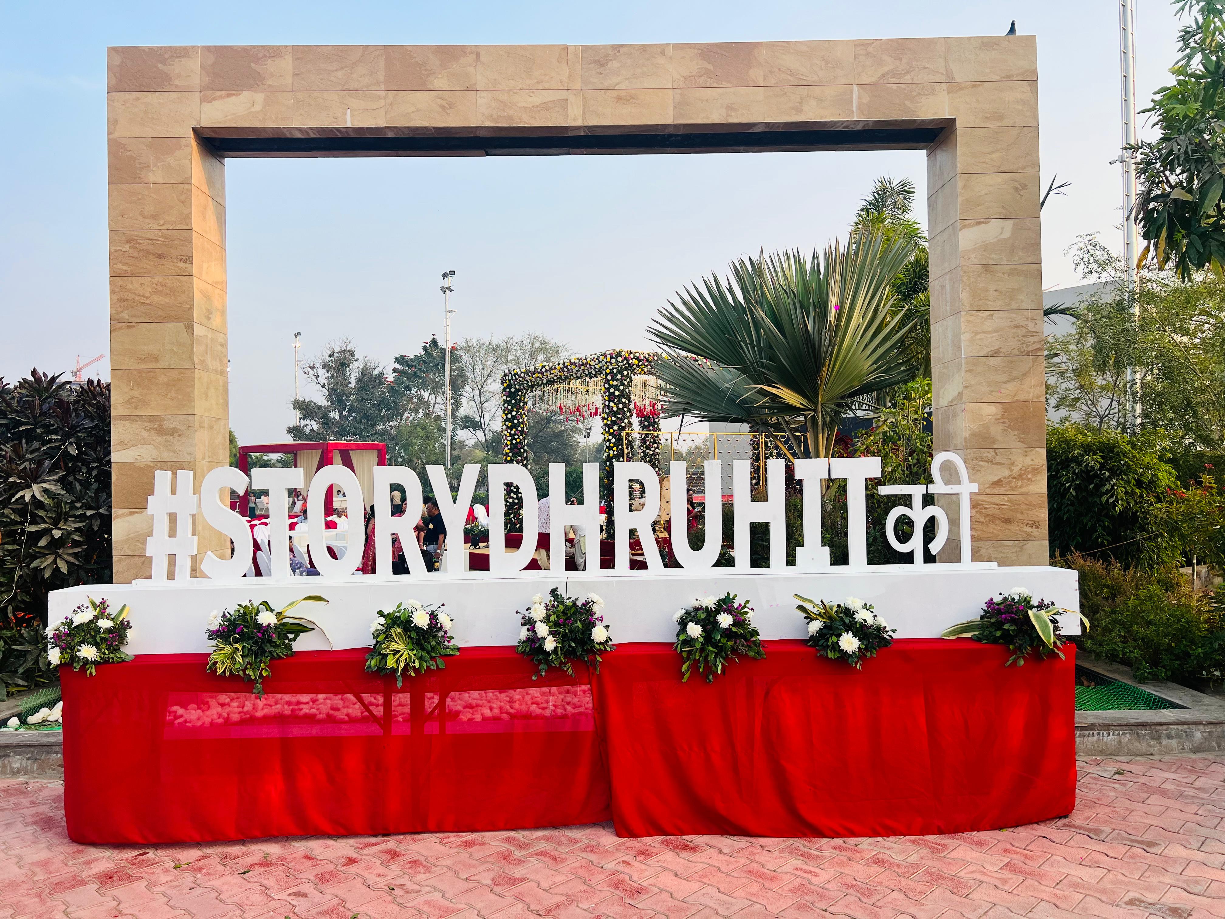 Traditional Wedding Décor (Premium - Red & Golden Theme)